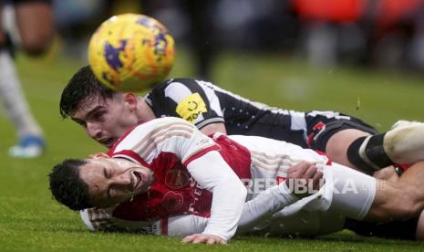 Penyerang Newcastle United Gabriel Martinelli.