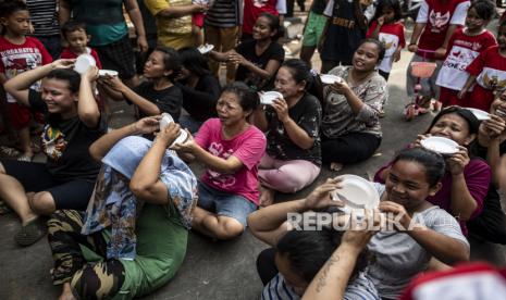 Keramaian HUT RI disebut oleh Menteri Kesehatan Budi Gunadi Sadikin sebagai tanda terkendalinya pandemi Covid-19. (ilustrasi)