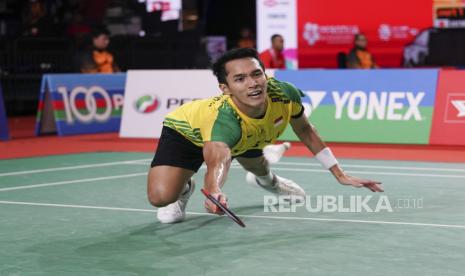 Pebulu tangkis tunggal putra Indonesia, Jonatan Christie.