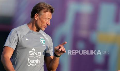 Pelatih kepala Arab Saudi Herve Renard 