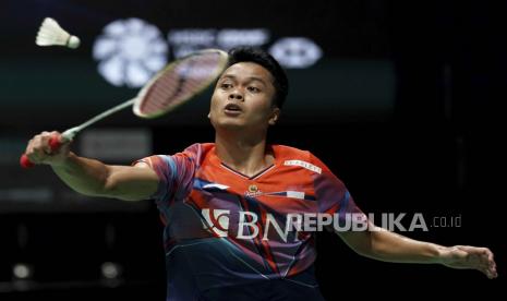 Pebulu tangkis tunggal putra Indonesia, Anthony Sinisuka Ginting.