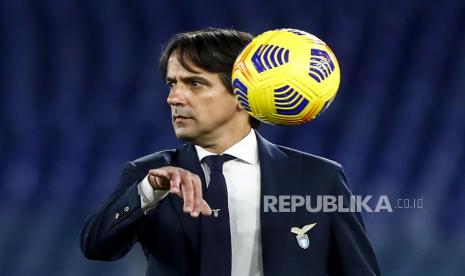 Pelatih Lazio Simone Inzaghi.