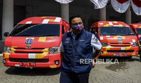 Gubernur DKI Jakarta Anies Baswedan mengajak masyarakat untuk mendorong warga agar ikut vaksinasi Covid-19.