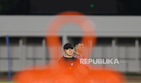 Indonesian national coach Shin Tae-Yong.