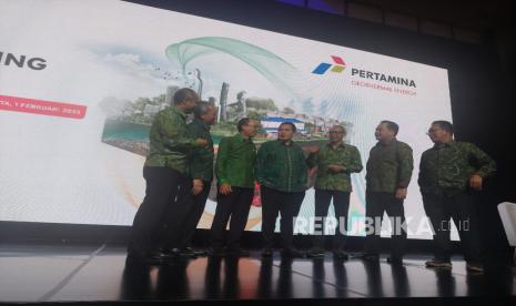 Pertamina Geothermal Energy (PGE) melakukan Public Expose dalam rangka penawaran saham perdana, Rabu (1/2).