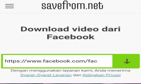 Savefrom FB, Unduh Video dan Story Facebook tanpa Watermark