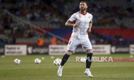 Bek senior Sevilla, Sergio Ramos.