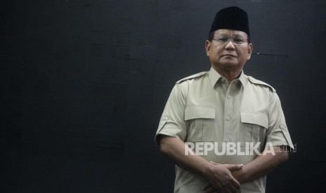 Ketua umum Partai Gerindra, Prabowo Subianto.