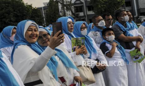  Kementerian Agama (Kemenag) menyampaikan jamaah melakukan tes PCR sebelum masuk asrama haji. (ilustrasi)