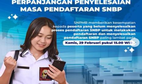 Pendaftaran SNBP 2024 Diperpanjang, Sudah 640.780 Siswa Finalisasi Data