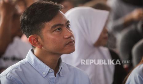 Calon wakil presiden (cawapres) nomor urut 2, Gibran Rakabuming Raka.