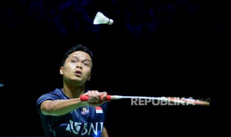 Pebulu tangkis tunggal putra Indonesia, Anthony Sinisuka Ginting.