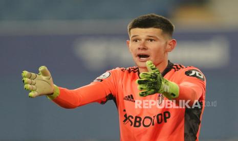 Kiper Leeds United Illan Meslier.