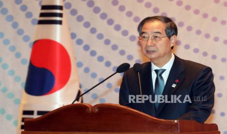 Presiden sementara Korea Selatan,Han Duck-soo.