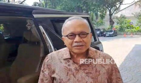 Mantan Gubernur DKI Jakarta Fauzi Bowo atau biasa disapa Foke bertemu Penjabat (Pj) Gubernur DKI Jakarta Heru Budi Hartono di Balai Kota DKI, Jakarta Pusat pada Kamis (7/9/2023).