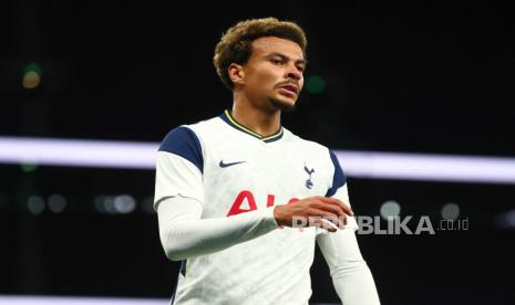 Pemain Tottenham Hotspur Dele Alli.