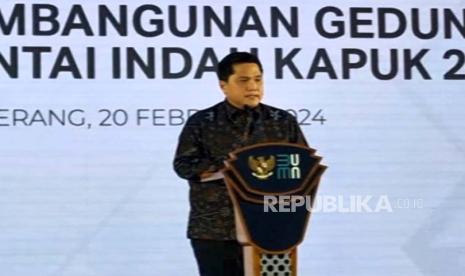 Menteri BUMN Erick Thohir.