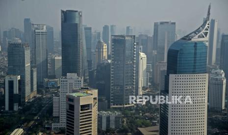 Ilustrasi perekonomian Indonesia.