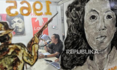 Ilustrasi melawan kekerasan terhadap perempuan.