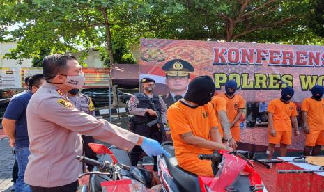  Polisi Tembak Pelaku Pencurian Sepeda Motor di Wonogiri