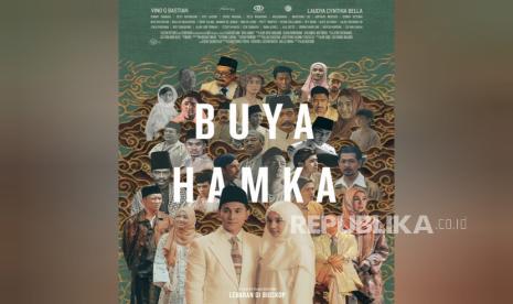 Teaser poster film biografi Buya Hamka. 