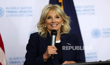 Jill Biden mengatakan menjadi ibu negara sedikit lebih sulit dari yang dibayangkan. Ilustrasi.