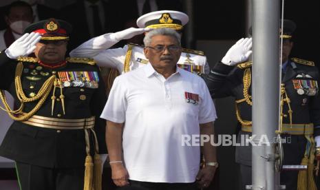 Presiden Sri Lanka Gotabaya Rajapaksa. Kelompok hak asasi yang mengumpulkan bukti atas dugaan pelanggaran hak asasi manusia di Sri Lanka International Truth and Justice Project (ITJP) mengatakan, telah mengajukan tuntutan pidana kepada Jaksa Agung Singapura.