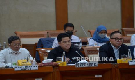  Kinerja Menteri Badan Usaha Milik Negara (BUMN) Erick Thohir dalam mentransformasi BUMN mendapat apresiasi dari masyarakat. (ilustrasi).