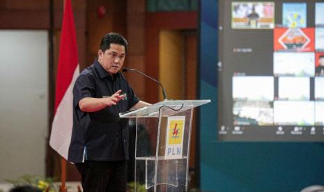 Menteri BUMN Erick Thohir menyebut PT PLN (Persero) merupakan tumpuan utama pertumbuhan ekonomi Indonesia. (PLN)