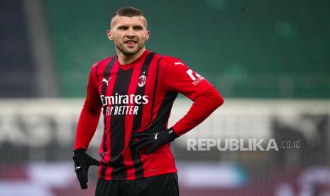 Pemain AC Milan Ante Rebic 