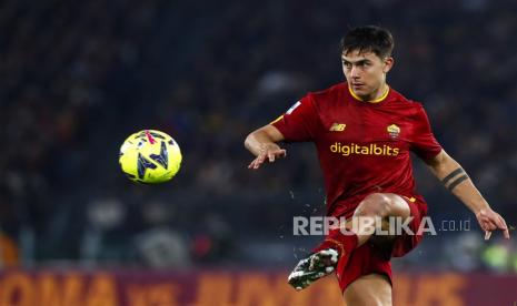 Penyerang AS Roma Paulo Dybala.