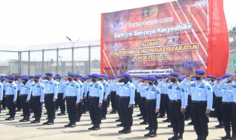 Alumni Poltekip Angkatan 52 Ikuti Satriya Sancaya Karyadhika di Pulau Nusakambangan