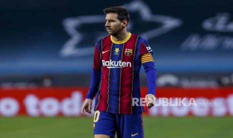 Lionel Messi resmi tinggalkan Barcelona.