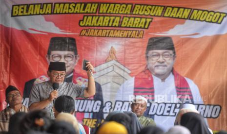 Calon Gubernur (cagub) DKI Jakarta Pramono Anung Wibowo.