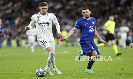 Mantan gelandang Chelsea, Mateo Kovacic (kanan), yang pindah ke Manchester City, untuk musim 2023/2024.