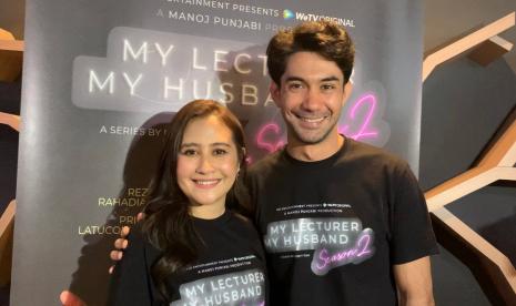 Prilly Latuconsina dan Reza Rahadian.