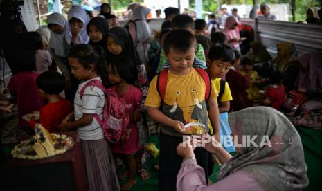 Ilustrasi korban gempa Cianjur.