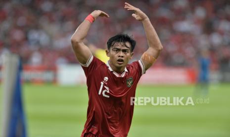 Pemain timnas Indonesia Pratama Arhan. 