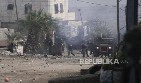 Pasukan Israel dilaporkan telah menembak mati tiga warga Palestina selama operasi penggerebekan di sebuah kamp pengungsi di Jenin, Tepi Barat, Kamis (8/12/2022)