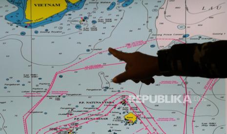  Ilustrasi Perairan Natuna. China masuk perairan RI di Natuna Utara secara ilegal  