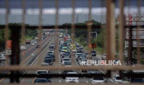 Ilustrasi jalan tol Jasa Marga.