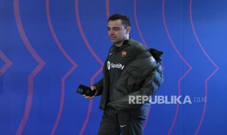 Pelatih FC Barcelona Xavi Hernandez