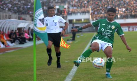 Gelandang kiri PSS Sleman, Irkham Milla 