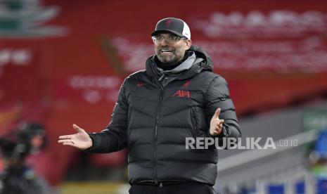 Pelatih Liverpool, Juergen Klopp. 