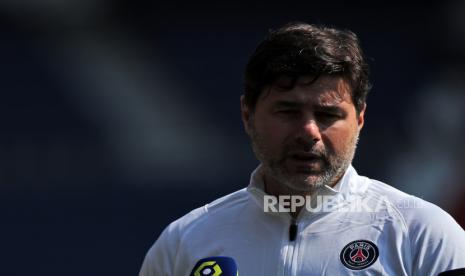 Pelatih Paris Saint-Germain (PSG) Mauricio Pochettino.