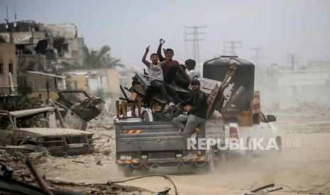 Suasana Jalur Gaza, Palestina.