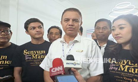 Kapten Timnas Pemenangan AMIN Muhammad Syaugi saat menanggapi isu dinamika politik saat ini hingga kesiapan debat capres, di Markas Pemenangan AMIN Jalan Diponegoro 10, Menteng, Jakarta Pusat, Kamis (1/2/2024).