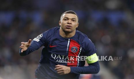 Penyerang PSG Kylian Mbappe 