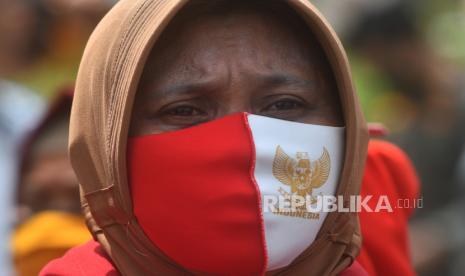 Pekanbaru Sosialisasi Wajib Pakai Masker di Kantor