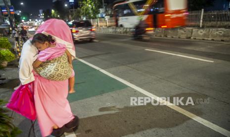 Presiden Joko Widodo (Jokowi) menargetkan penurunan tingkat kemiskinan ekstrem mencapai 0 persen pada 2024. Ilustrasi